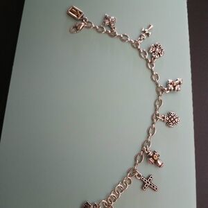 Brighton Eternity Cross Bracelet